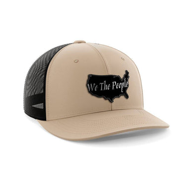 We The People USA Black Patch Hat Hat Greater Half